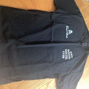 Anti Social Club x Neighborhood T shirt